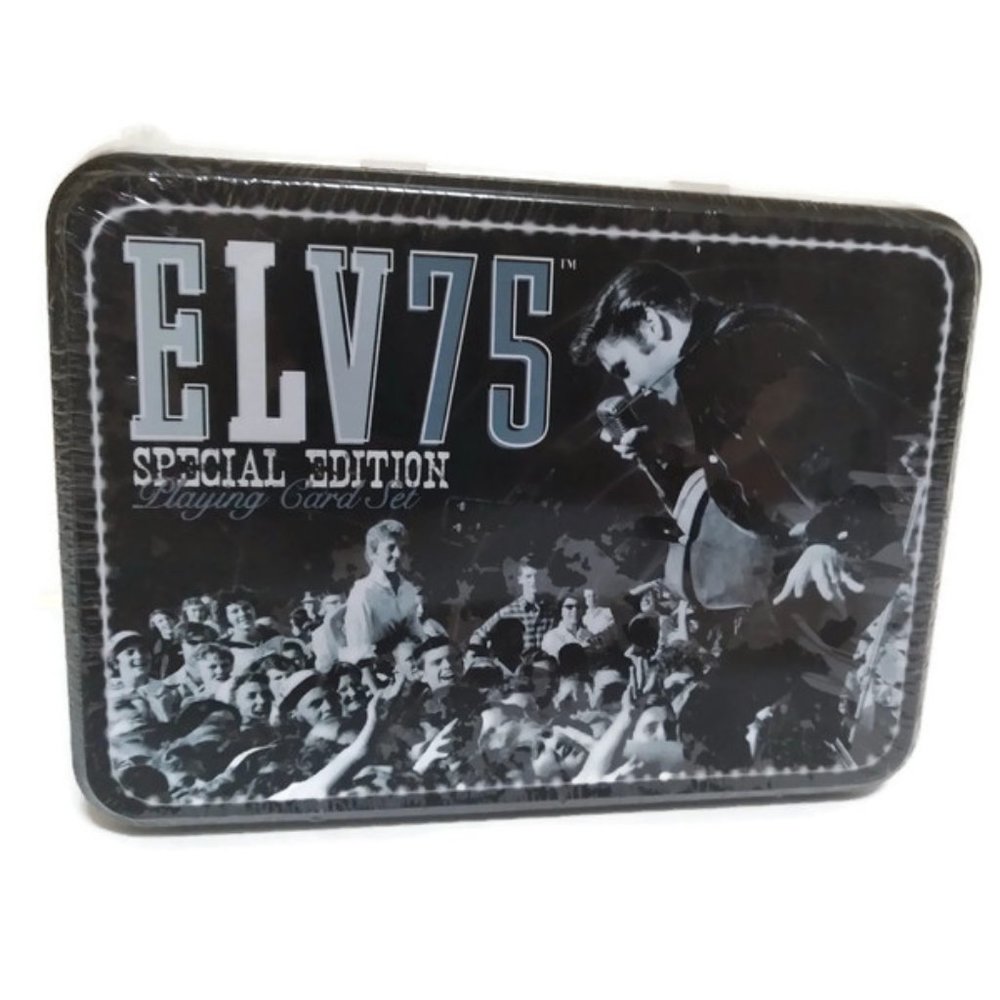 Elvis 75 Special Edition Evis Playing Card